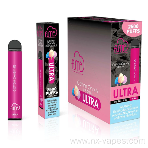Fume Ultra Disposable Vape 2500Puffs E-Cig